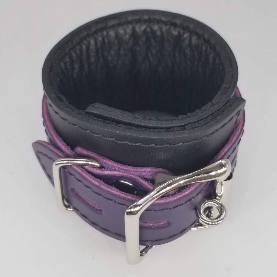 2-Tone Leather Wrist + Ankle Restraints